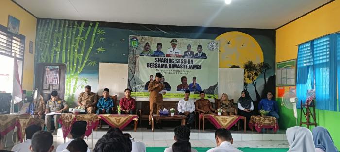 Sharing Session di MAN 2 Tebo Bersama Himaste di Buka PJ Bupati Tebo