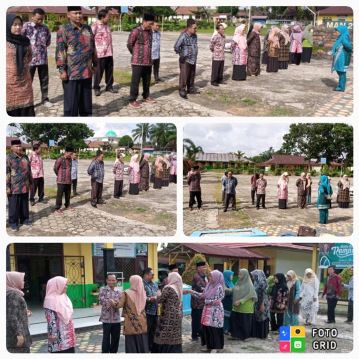 Apel Hari Pertama Masuk Kerja Pasca Cuti Bersama 1444H/ 2023 M. Apel Hari Pertama Masuk Kerja Pasca Cuti Bersama 1444H/ 2023 M.