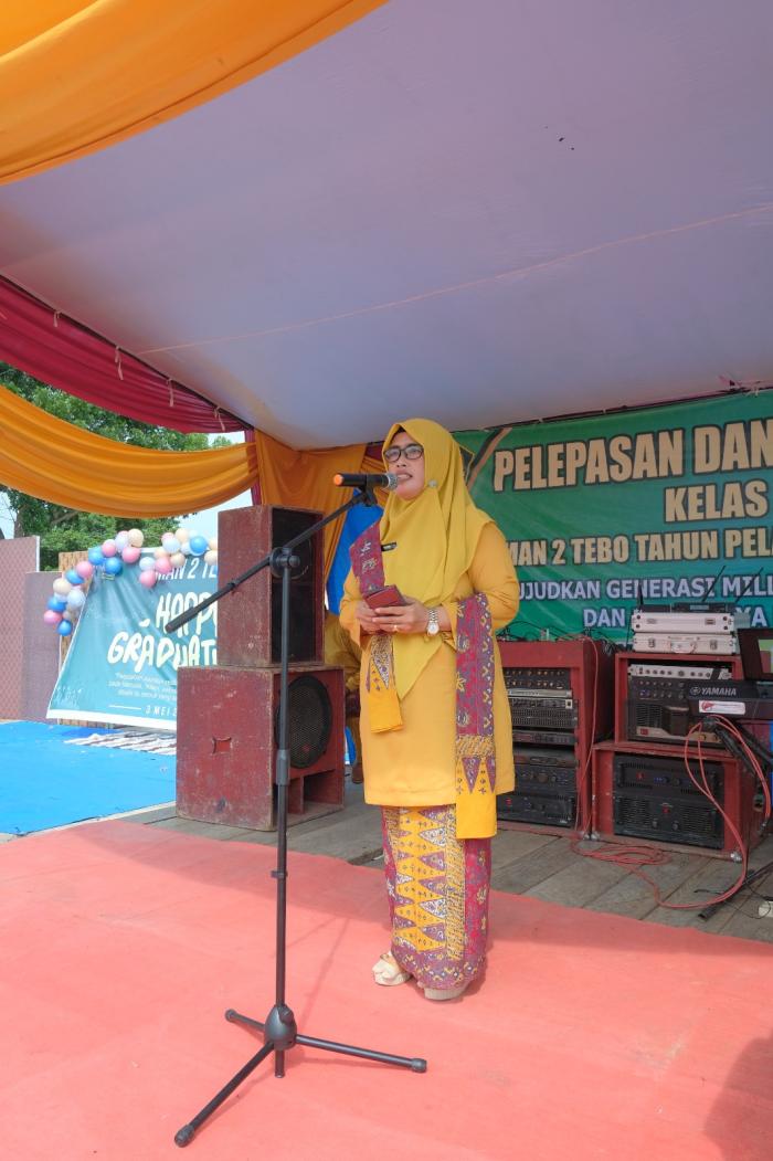 SAMBUTAN KEPALA MAN 2 TEBO PADA ACARA PELEPASAN DAN PERPISAHAN TAHUN PELAJARAN 2022/2023 SAMBUTAN KEPALA MAN 2 TEBO PADA ACARA PELEPASAN DAN PERPISAHAN TAHUN PELAJARAN 2022/2023