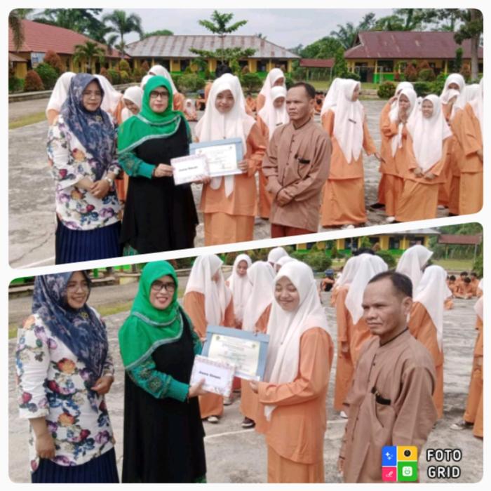 Inriani Aulia Khaisti Sang Juara Umum  MAN 2 Tebo Tahun 2022/2023