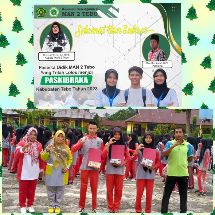 Kepala MAN 2 Tebo Melepas 3 orang Calon Paskibraka Dikarantina di  Kompi Senapan C TNI-AD Muara Tebo  