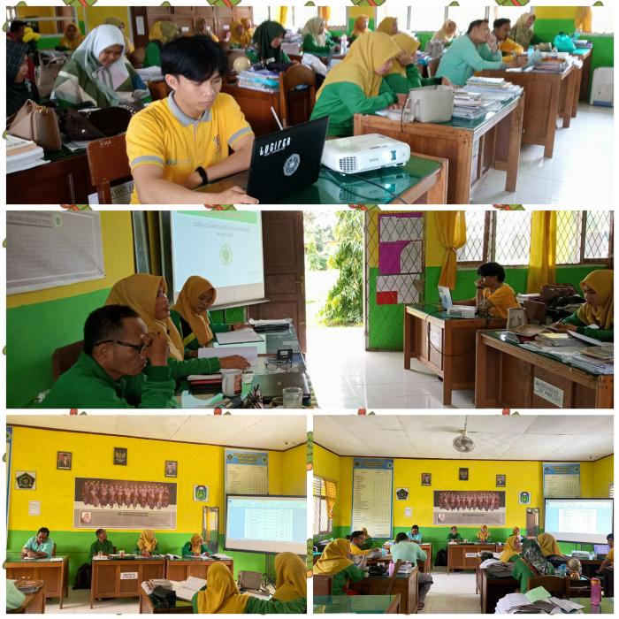 MAN 2 Tebo Sosialisasikan POS Asesmen Madrasah Tahun Pelajaran  2023/2024