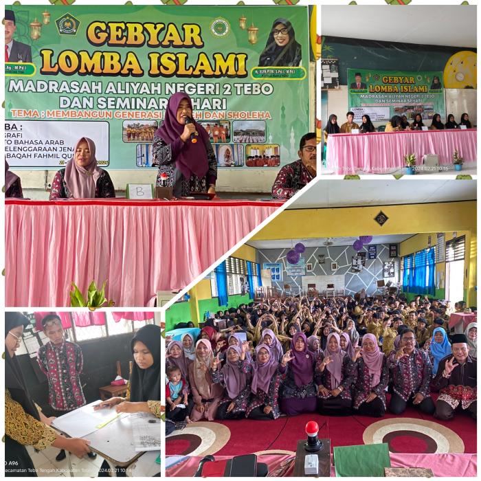 GEBYAR LOMBA ISLAMI MAN 2 TEBO TAHUN 2024