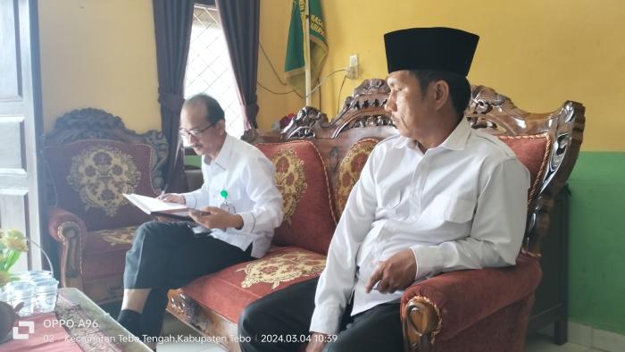 Optimalkan Perencanaan Tahun 2025 Tim Perencanaan Kemenag Tebo Monev ke MAN 2 Tebo 