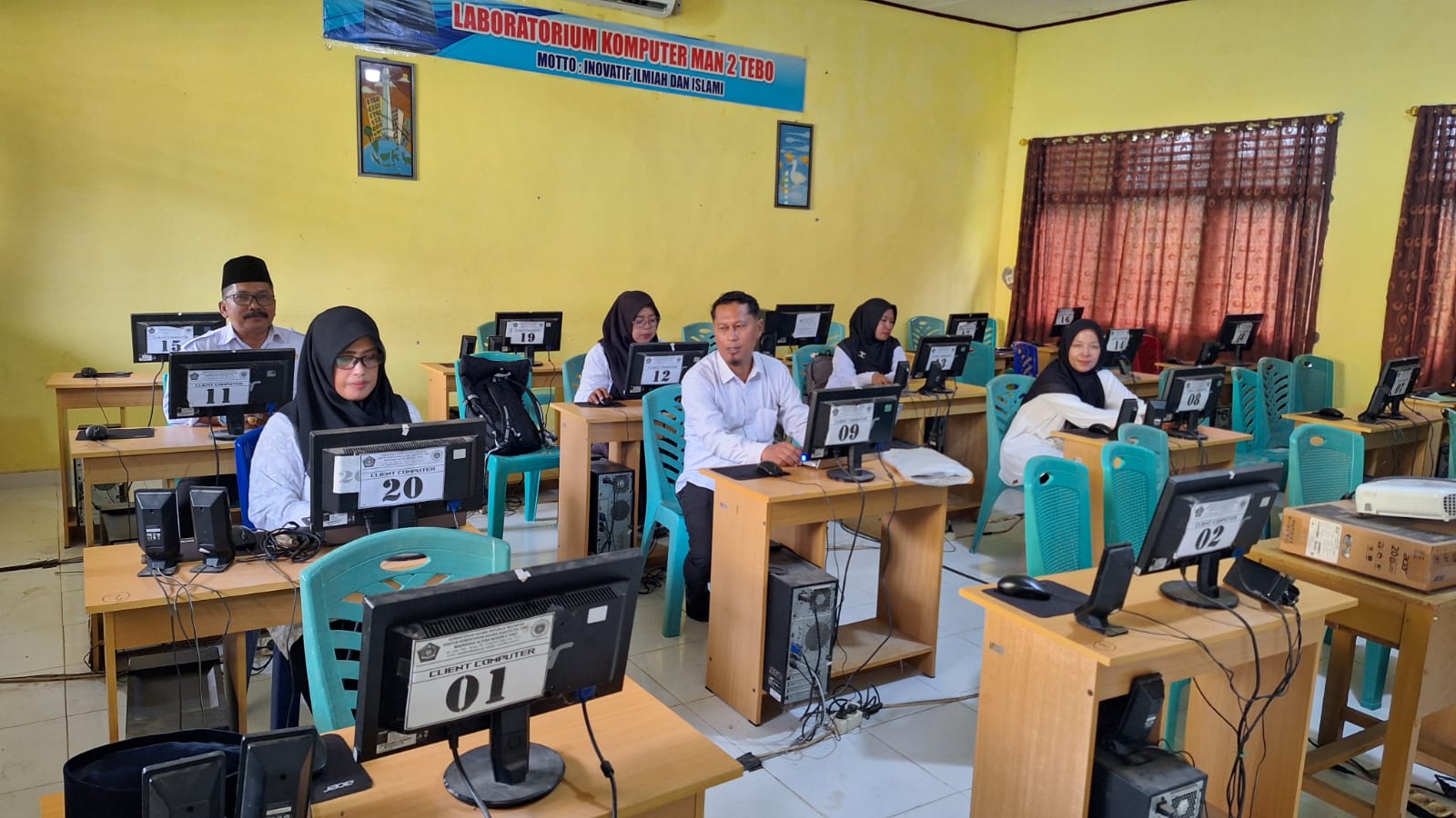 MAN 2 Tebo Dukung Kegiatan Asesmen Kompetensi Guru dan Tenaga Kependikan 2024