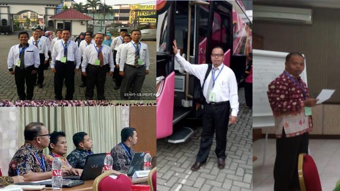 MEWAKILI  PROPVINSI  JAMBI, GURU MATEMATIKA  MAN 2 TEBO  IKUTI  DIKLAT  SUBTANTIF DI PUSDIKLAT BALITBANG KEMENAG RI.