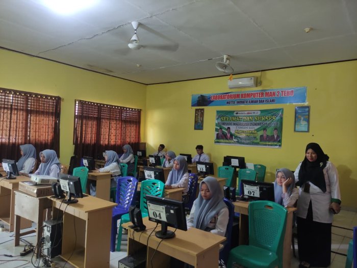 MAN 2 Tebo Sukses Gelar Simulasi TKA 2025, Siapkan Siswa Hadapi Seleksi Perguruan Tinggi