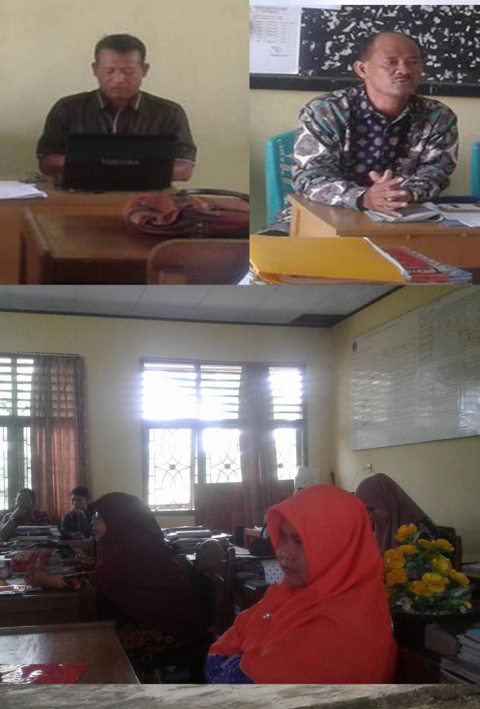 KEMBALI, KUNJUNGAN PENGAWAS KEMENAG KABUPATEN  TEBO KE MAN 2 TEBO