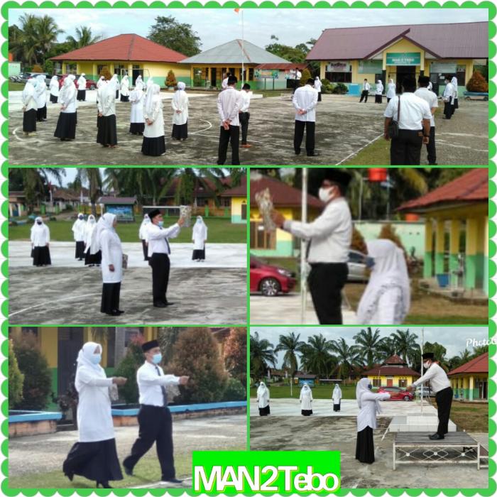 MAN 2 TEBO GELAR UPACARA HAB KEMENAG KE- 75 DENGAN PROTOKOL KESEHATAN KETAT MAN 2 TEBO GELAR UPACARA HAB KEMENAG KE- 75 DENGAN PROTOKOL KESEHATAN KETAT