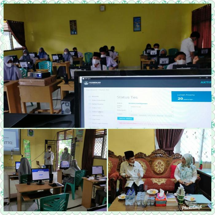 Asesmen Nasional sebagai Evaluasi Sistem PendidikanÂ Ungkap Kankemenag Tebo pada Monev AN di MAN 2 Tebo 