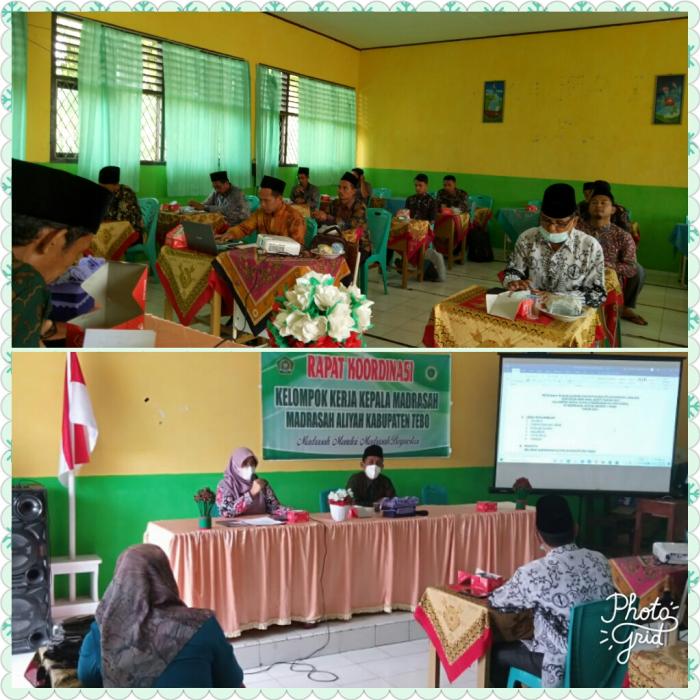  MAN 2 Tebo Tuan Rumah Rakor KKM MA Se-Kabupaten Tebo