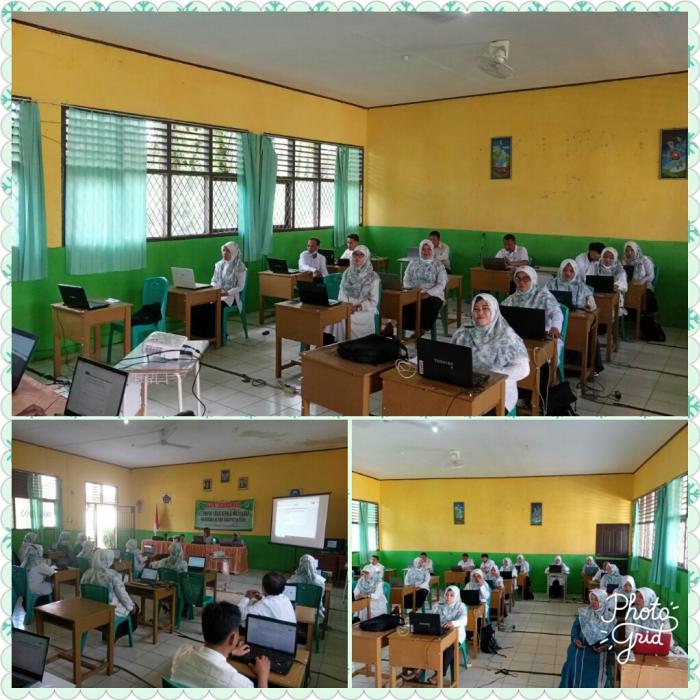 MAN 2 Tebo Gelar Sosialisasi Rapor Digital Madrasah 2021