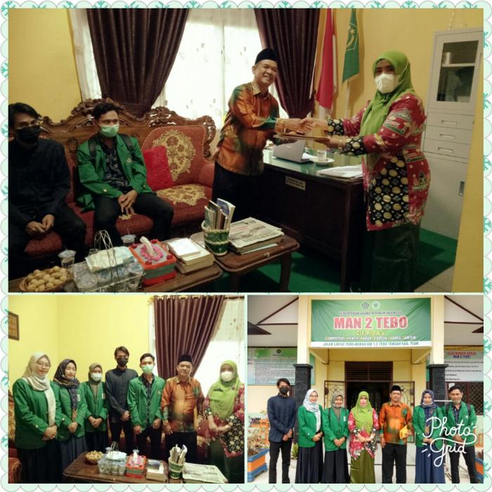 Penerimaan Mahasiswa PPL  IAI (Institut Agama Islam)  di MAN 2 Tebo