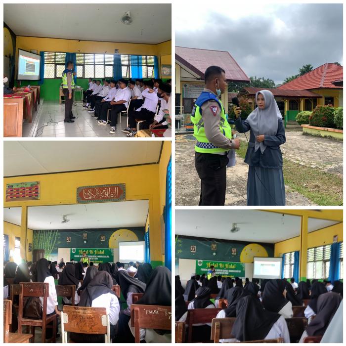 Keselamatan Berlalu Lintas menjadi Bagian dari Materi Matsama di MAN 2 Tebo 