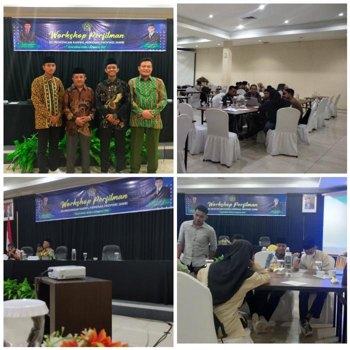 Tingkatkan Pengetahuan Jurnalis Siswa  MAN 2 Tebo Ikuti Workshop Perfilman