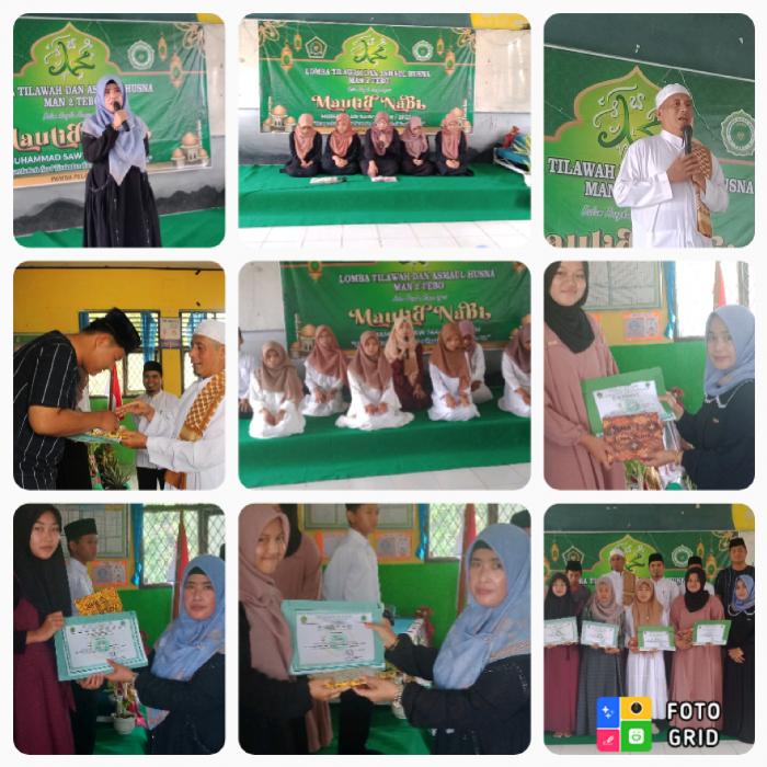 Semarak Peringatan Maulid Nabi Muhammad SAW MAN 2 Gali Bakat Siswa Semarak Peringatan Maulid Nabi Muhammad SAW MAN 2 Gali Bakat Siswa