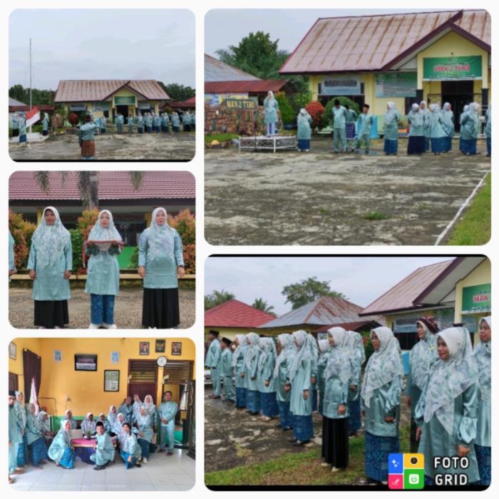 Upacara HAB Kemenag Ke-77 Tahun 2023 MAN 2 Tebo berlangsung Khidmat Upacara HAB Kemenag Ke-77 Tahun 2023 MAN 2 Tebo berlangsung Khidmat