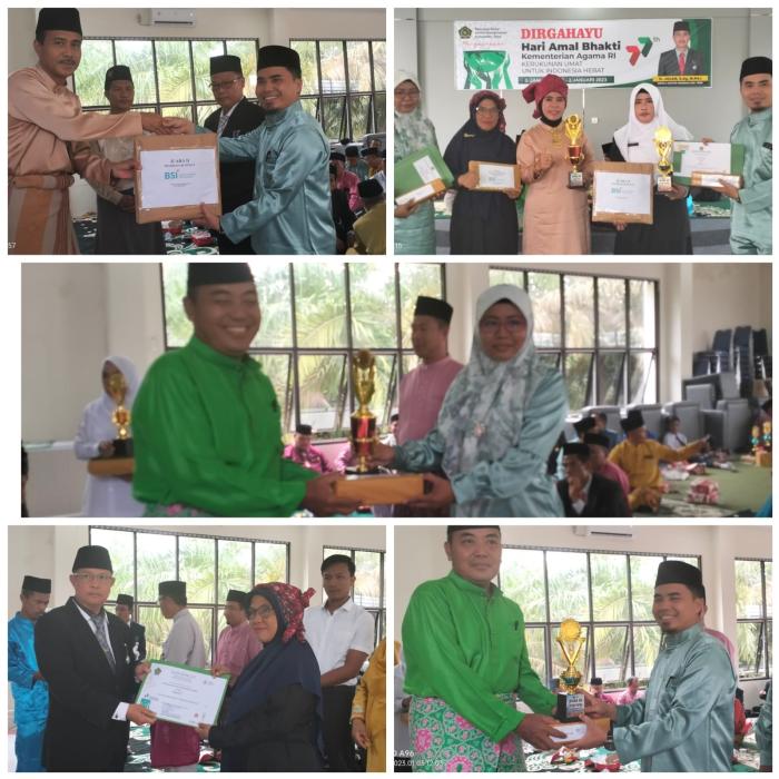 Torehan Prestasi di raih MAN 2 TEBO diawal Tahun