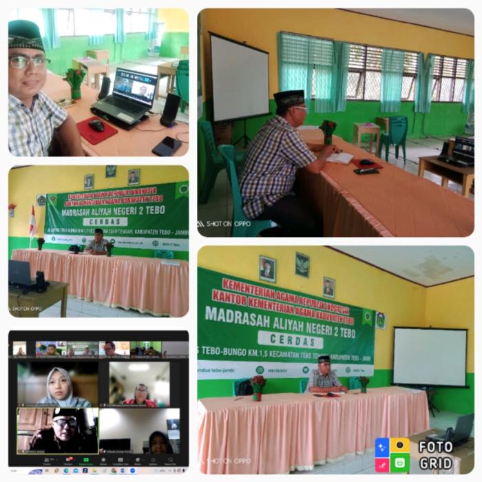 Tim Humas MAN 2 Tebo mengikuti BRONIS (Brotherhood Pendidikan Islam) melalui zoom meeting Tim Humas MAN 2 Tebo mengikuti BRONIS (Brotherhood Pendidikan Islam) melalui zoom meeting