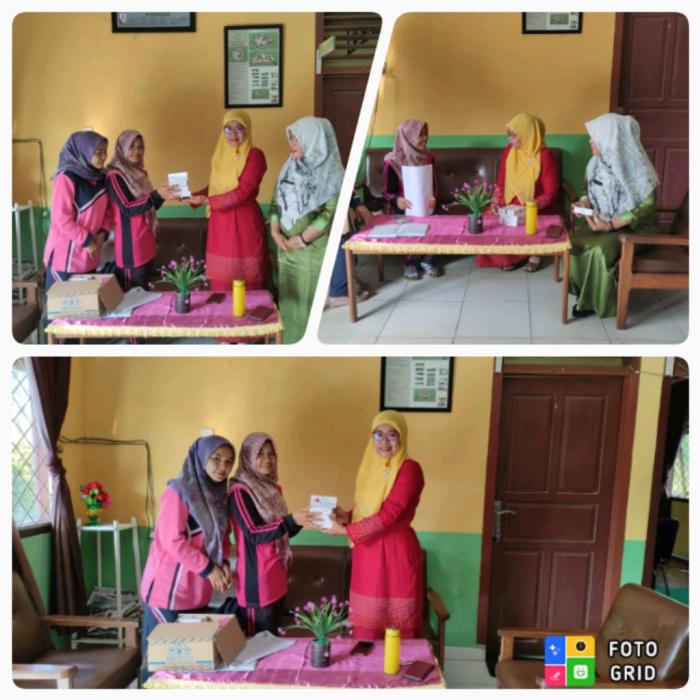 Pembina UKS MAN 2 Tebo Menerima Tablet Tambah Darah dari Puskesmas Tebo Tengah