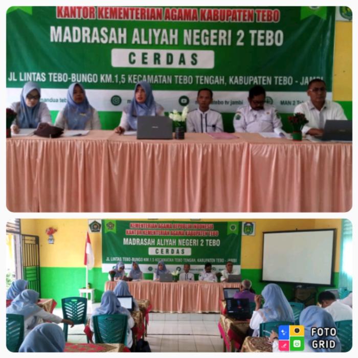 MAN 2 TEBO Implementasikan Manajemen Berbasis Madrasah Kepada Seluruh Majelis Guru dan Karyawan MAN 2 TEBO Implementasikan Manajemen Berbasis Madrasah Kepada Seluruh Majelis Guru dan Karyawan