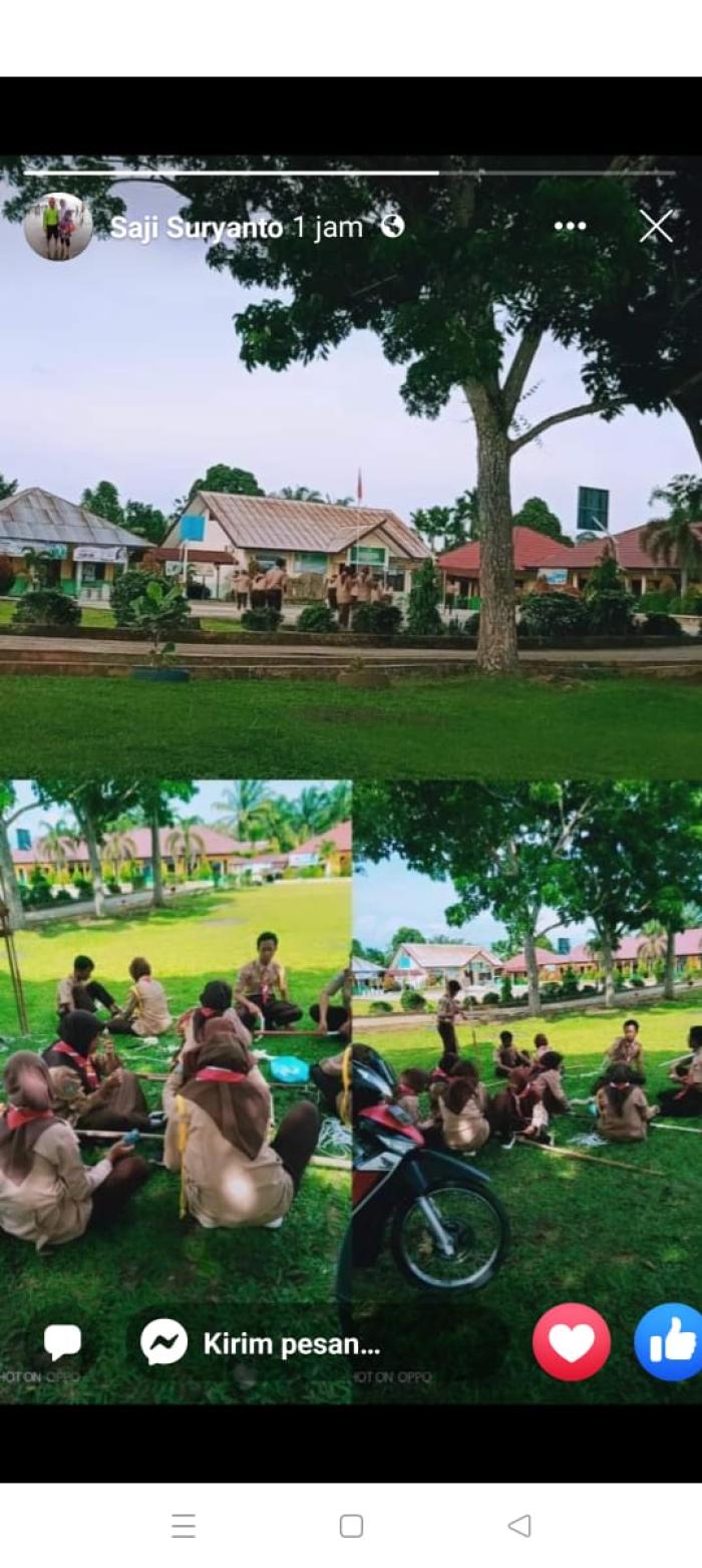 Latihan Rutin Pramuka MAN 2 Tebo