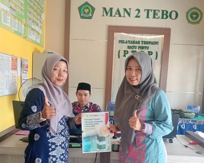 Penmad Kemenag Tebo Tinjau Persiapan OMI di MAN 2 Tebo Penmad Kemenag Tebo Tinjau Persiapan OMI di MAN 2 Tebo