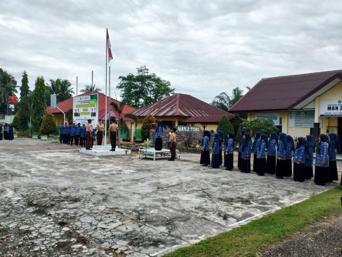 MAN 2 Tebo Gelar Upacara Hari Kesaktian Pancasila