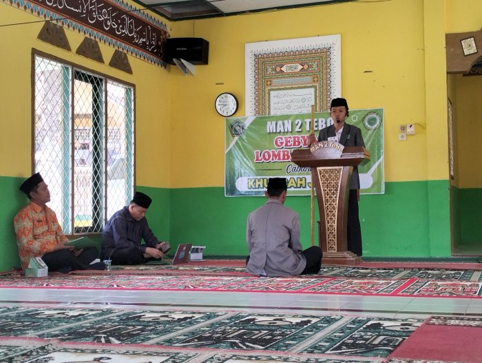 MAN 2 Tebo Gelar Lomba Khutbah Jumat dan Azan