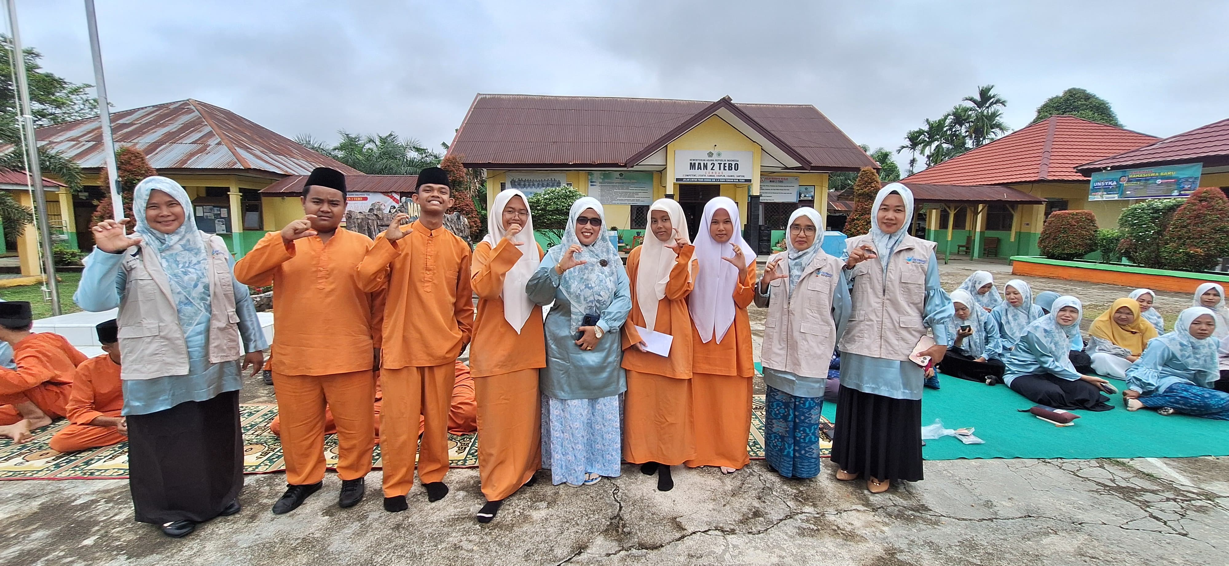 TKPM ( TIM KEAMANAN PANGAN MADRASAH ) MAN 2 TEBO GELAR SOSIALISASI KEAMANAN PANGAN SISWA MADRASAH.