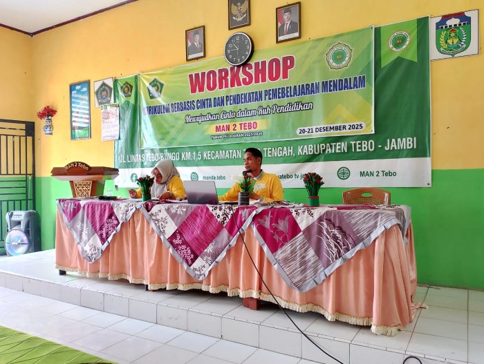 MAN 2 Tebo Gelar Rapat Evaluasi, Pembentukan Panitia Asesmen Madrasah/Sumatif, Panitia Perpisahan , PPDB dan Matsama