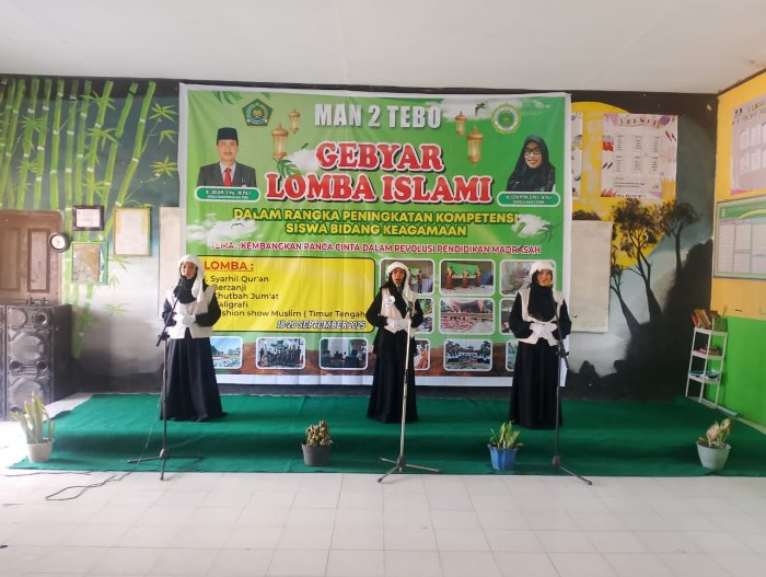 Lomba Syarhil Quran MAN 2 Tebo Disambut Antusias Siswa
