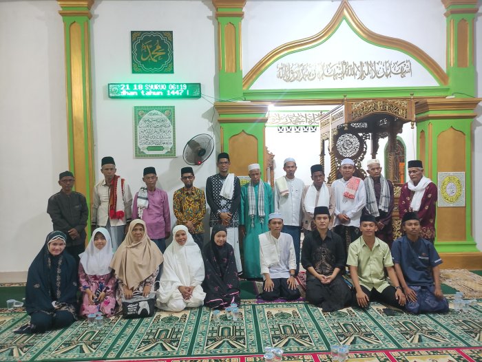 Gencarkan Syiar Islam, MAN. 2 Tebo Melanjutkan agenda safari Sambangi Dua Masjid