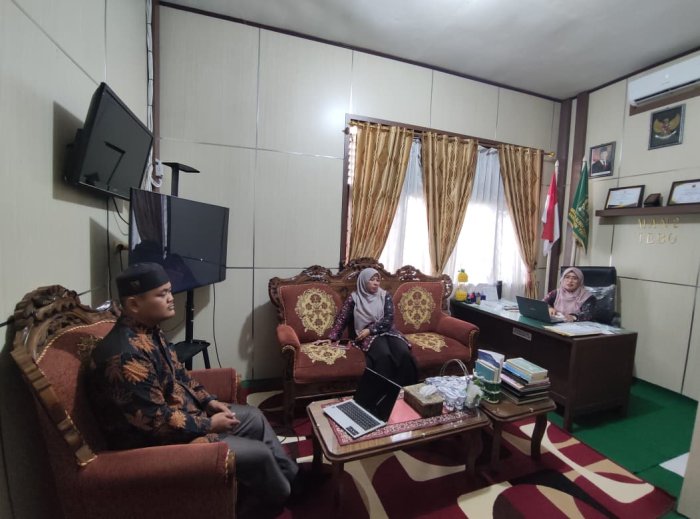 MAN 2 Tebo Gelar Rapat Evaluasi Kinerja Kehumasan