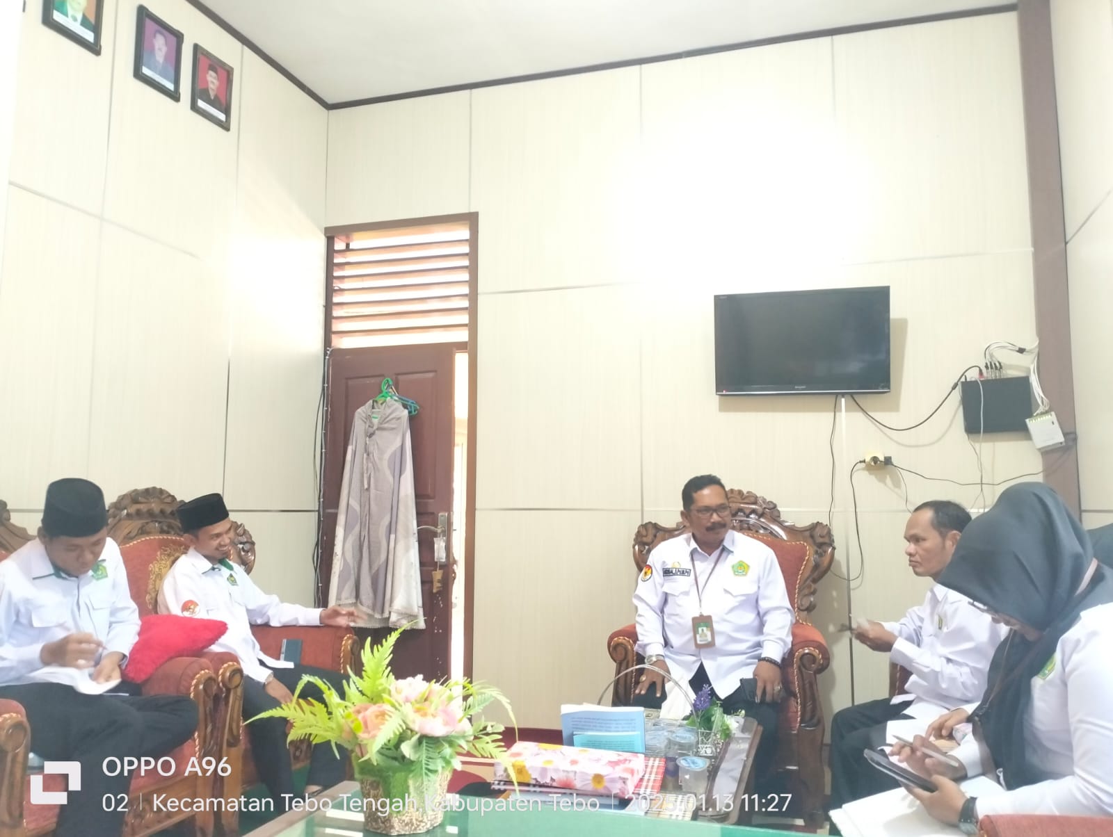 MTQ. KE-V  SEMARAKKAN MEMPERINGATI  ISRAâ€™ DAN MIâ€™RAJ, MAN 2 TEBO RAPAT PERSIAPAN.