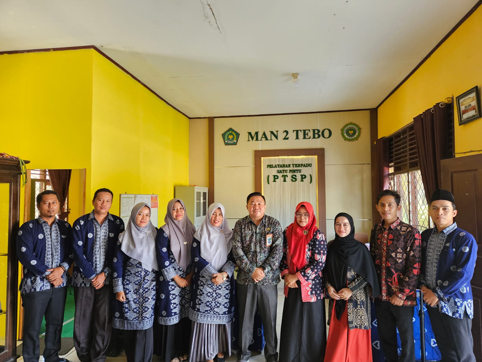 Optimalisasi Administrasi  Kepegawaian MAN 2 Tebo Terima Monev Kepegawaian