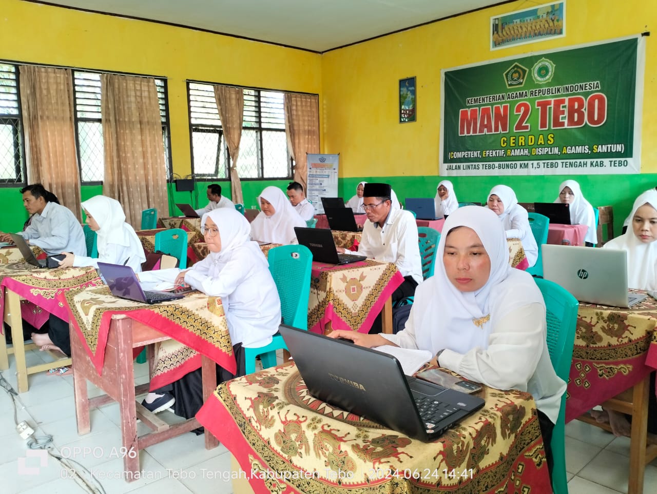 Kepala dan Guru MAN 2 Tebo Mengikuti AKGTK 2024