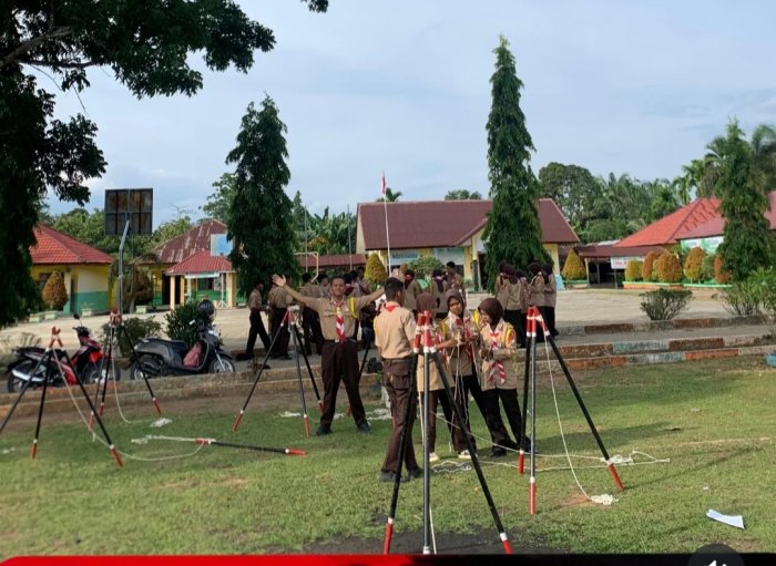 Pramuka MAN 2 Tebo Rutin Gelar Latihan Setiap Jumat