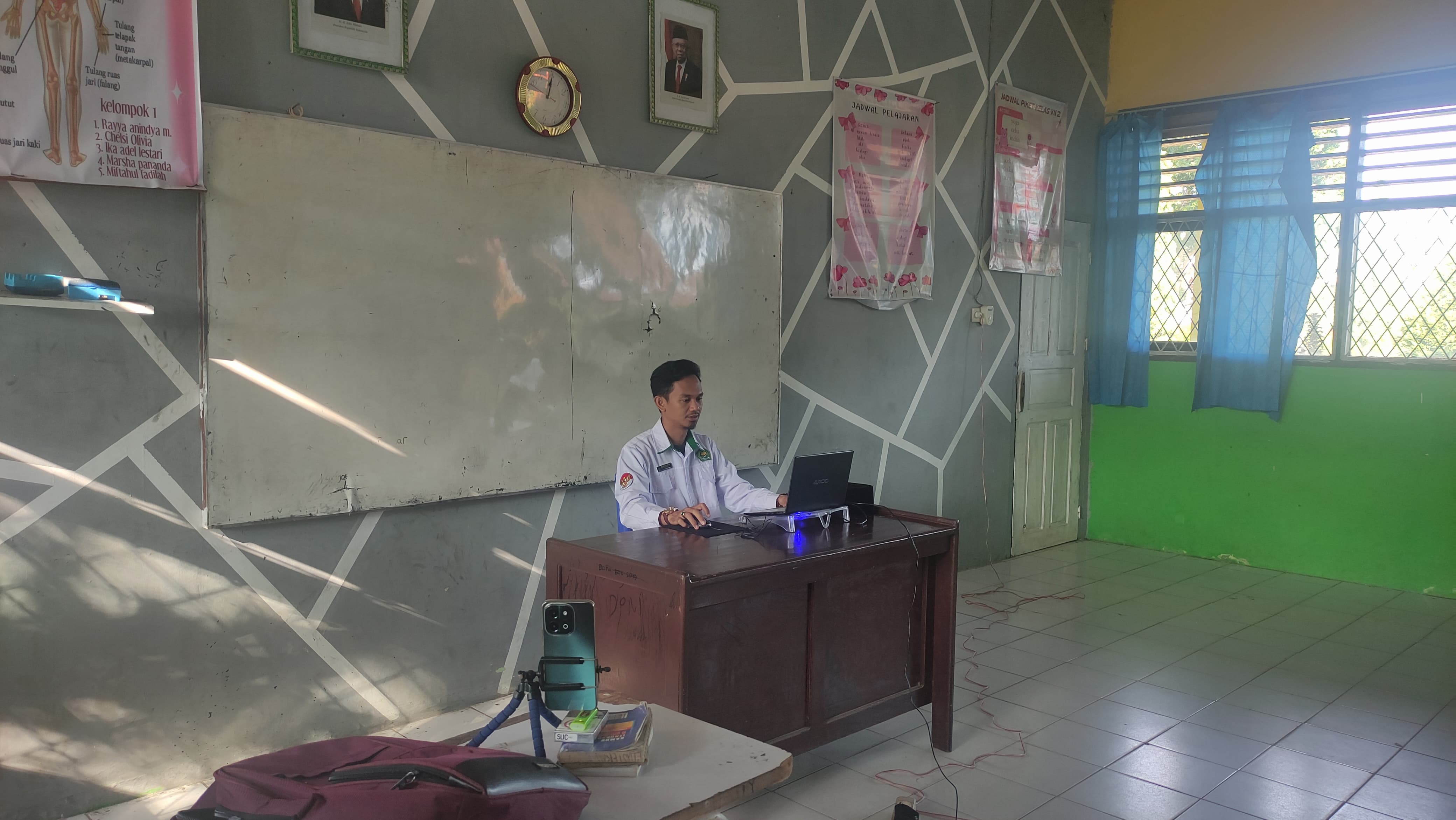 Penuhi Tugas PPG, Guru MAN 2 Tebo Gandeng Tim Kreator Produksi Video Praktik Pembelajaran