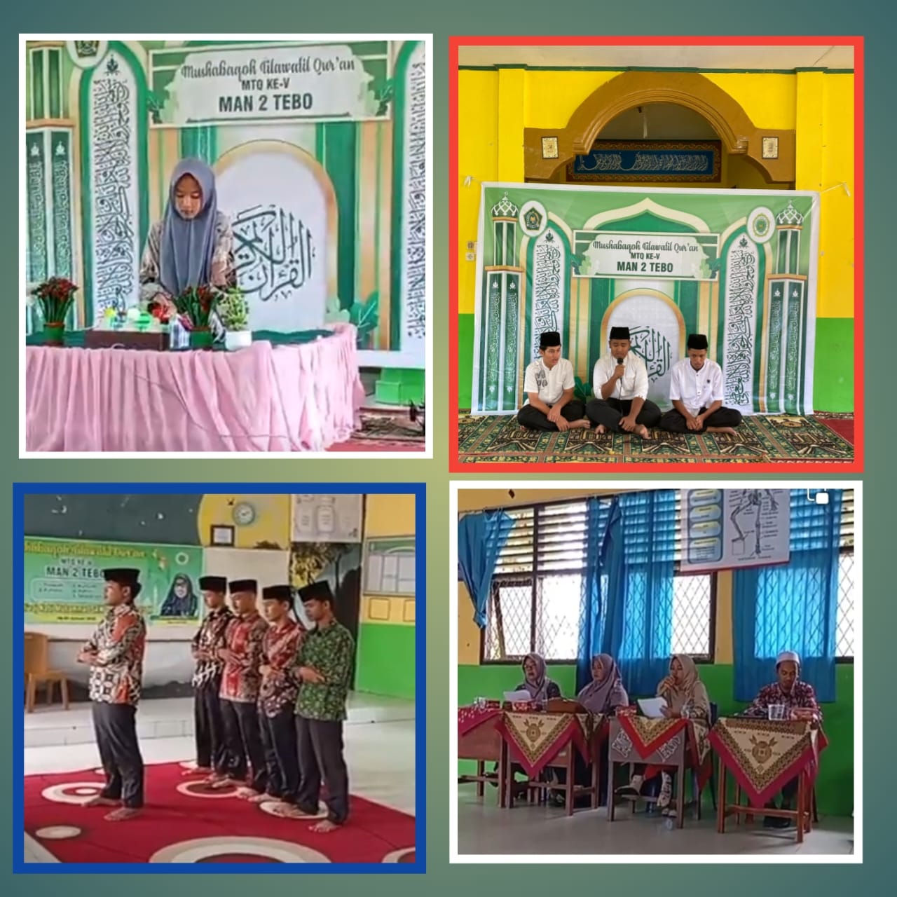 SUKSES, MAN 2 TEBO GELAR MTQ KE-V TINGKAT KELAS : SYIâ€™AR  MEMPERINGATI ISRAâ€™ MIâ€™RAJ TAHUN 1446 H.