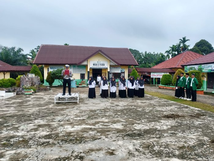 Polres Tebo Sosialisasikan Operasi Zebra 2025 di MAN 2 Tebo