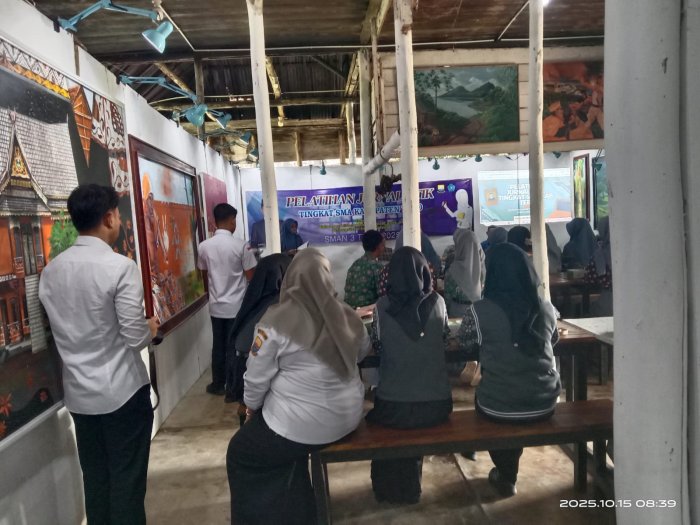 Siswa MAN 2 Tebo Ikuti Pelatihan Jurnalistik Tingkat SMA Kabupaten Tebo