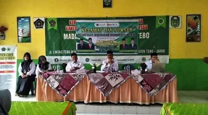 MAN 2 Tebo Tuan Rumah Olimpiade Madrasah 2025