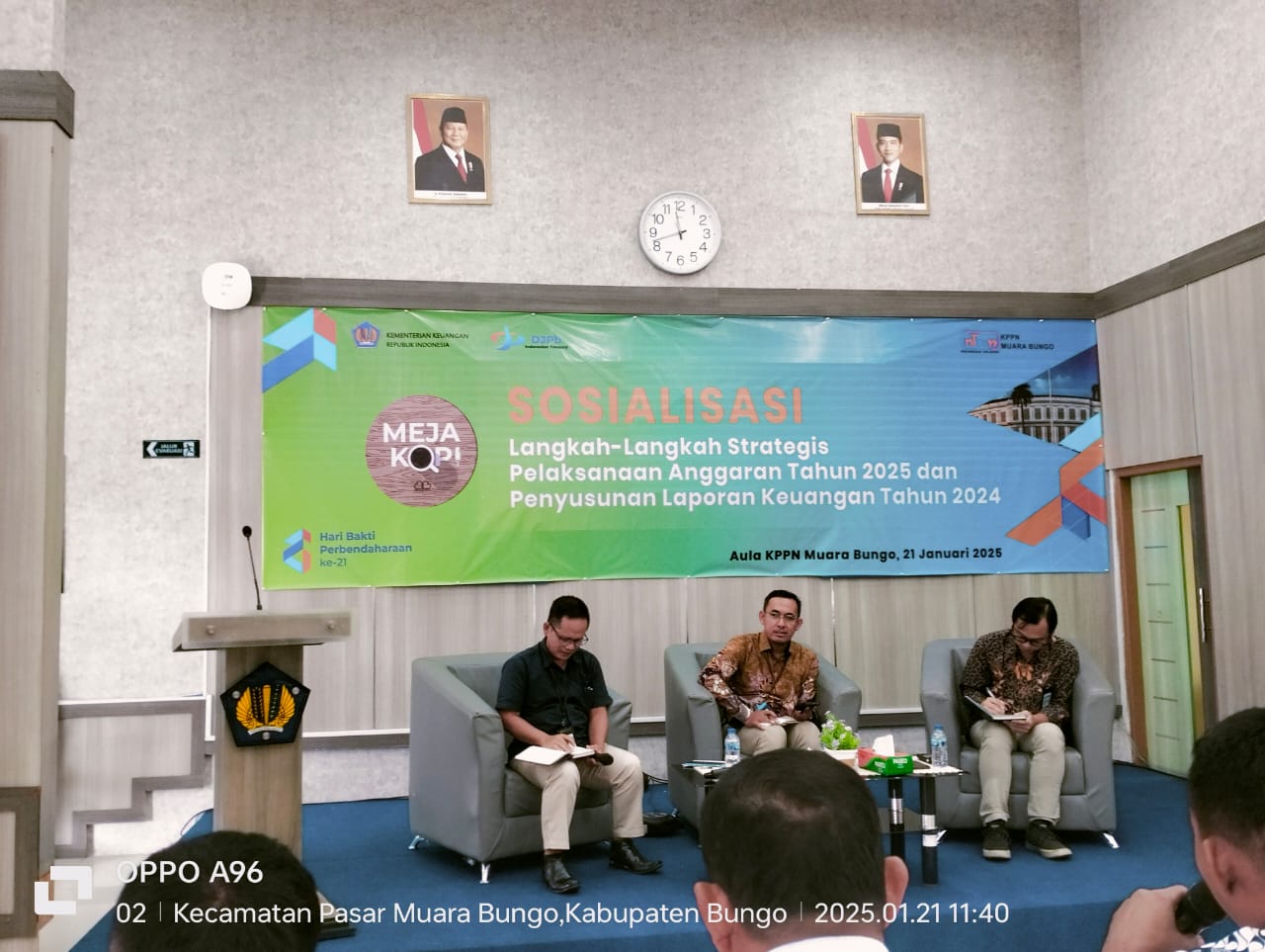 MAN 2 TEBO MENGIKUTI  SOSIALISASI LANGKAH-LANGKAH STRATEGIS PELAKSANAAN ANGGARAN TAHUN 2025 DAN PENYUSUNAN LAPORAN KEUANGAN TAHUN 2024